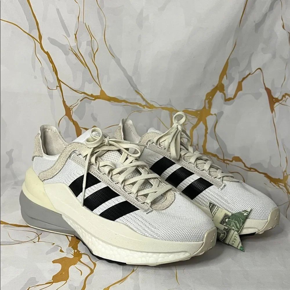 * Adidas Avryn_X sneaker in Cloud White and Core Black